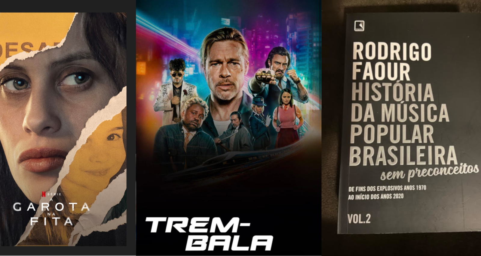 Programa-de-fim-de-semana-inconformidades-livro-rodrigo-fahur-serie-garota-da-fita-filme-trem-bala